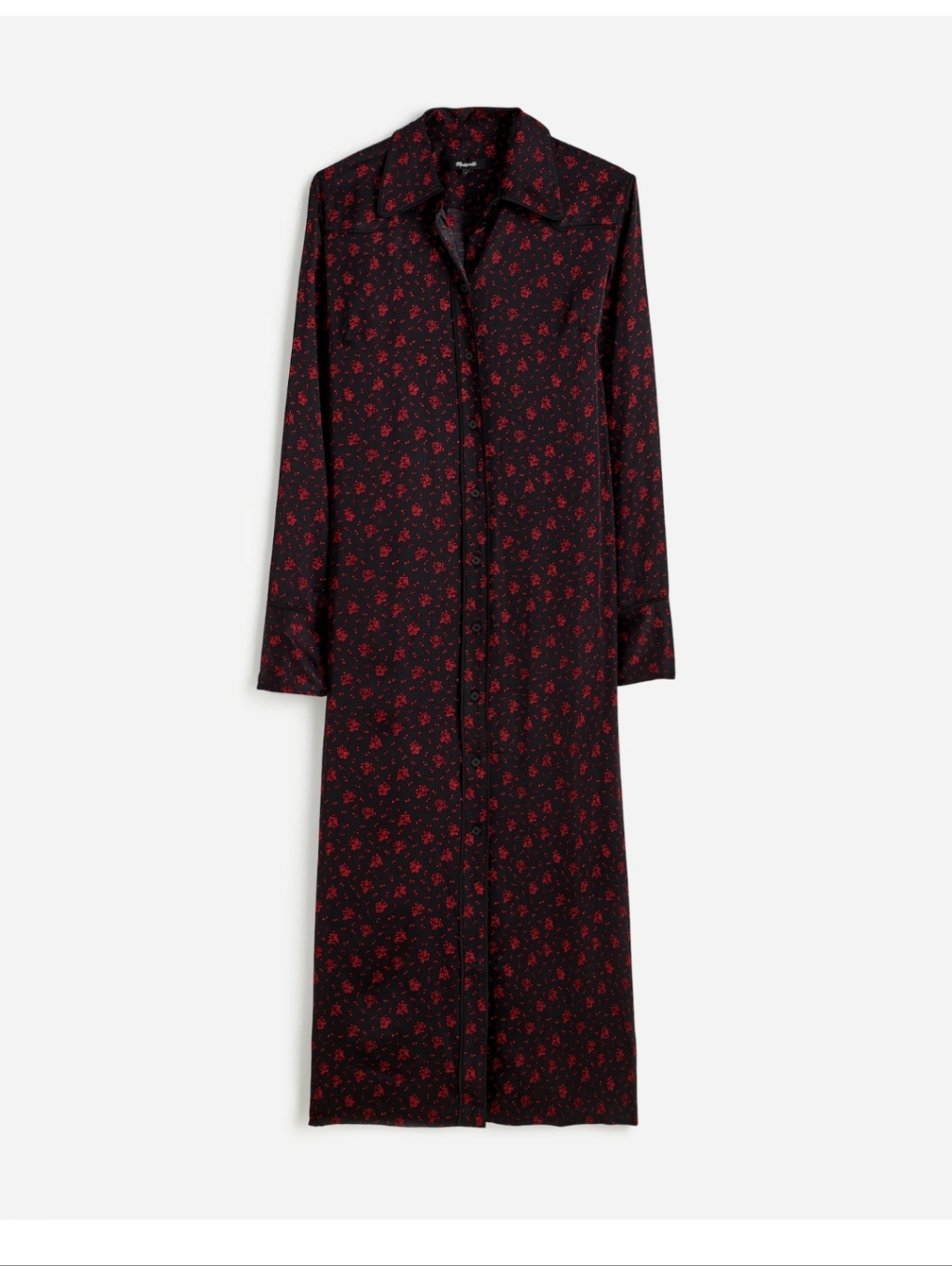Madewell - Button Front Midi Dress Floral